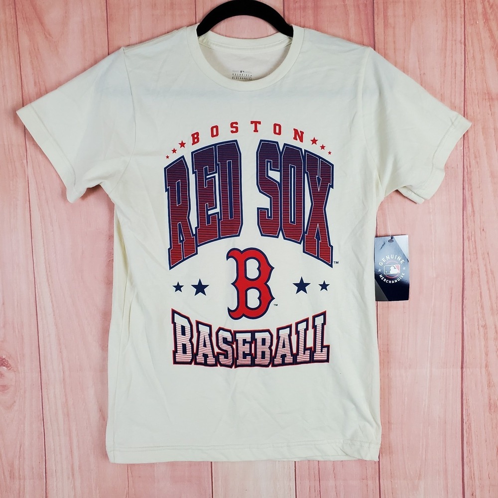 Boston Red Sox Youth T Shirt Large Genuine Merchandise MLB Baseball Sports